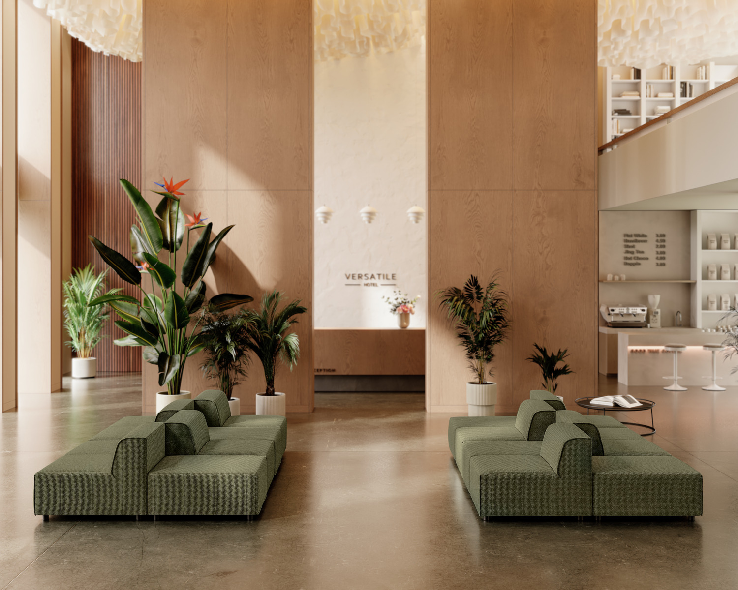 Stool Belford corduroy