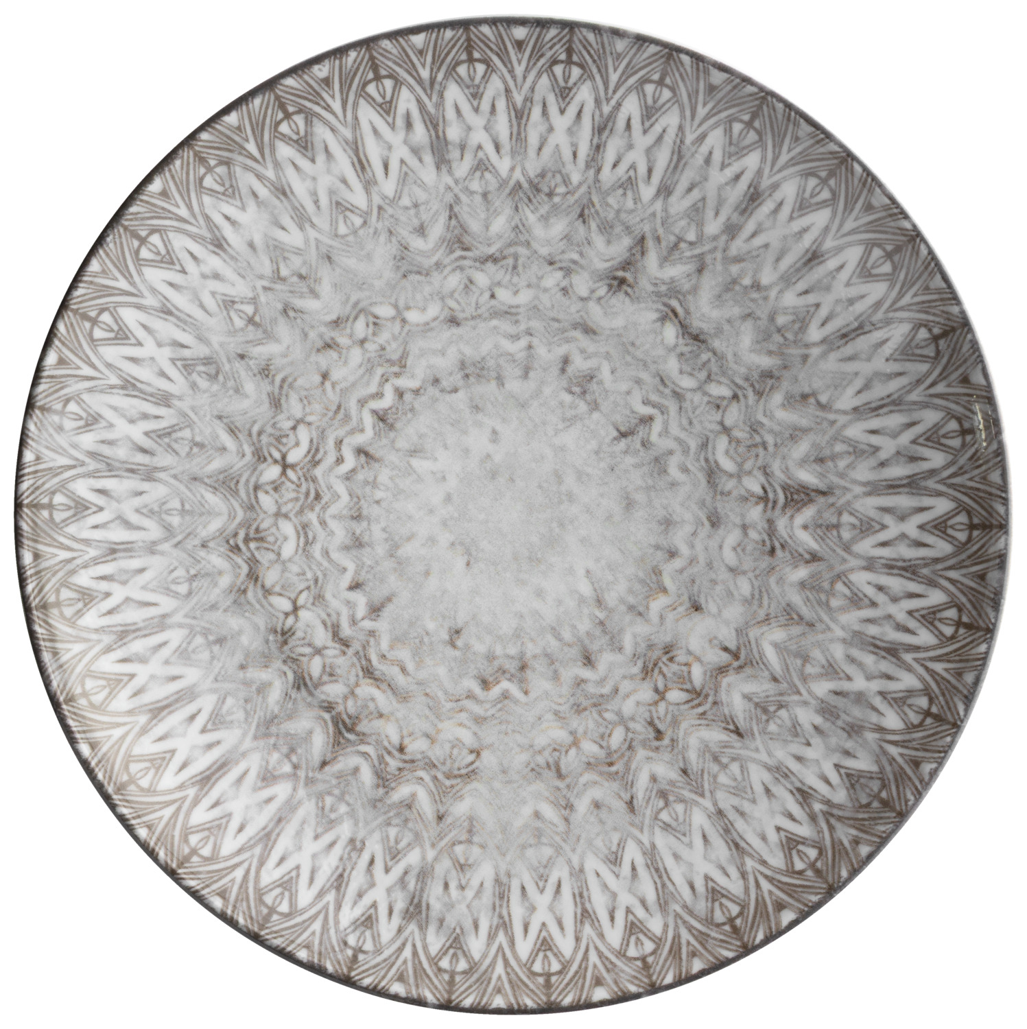 Porcelain deep plate Kalaya round