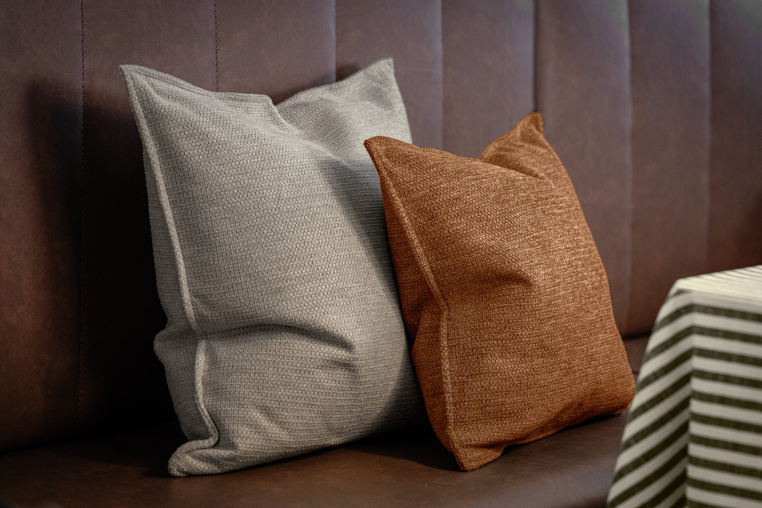 Decorative cushion cover Maella water-repellent