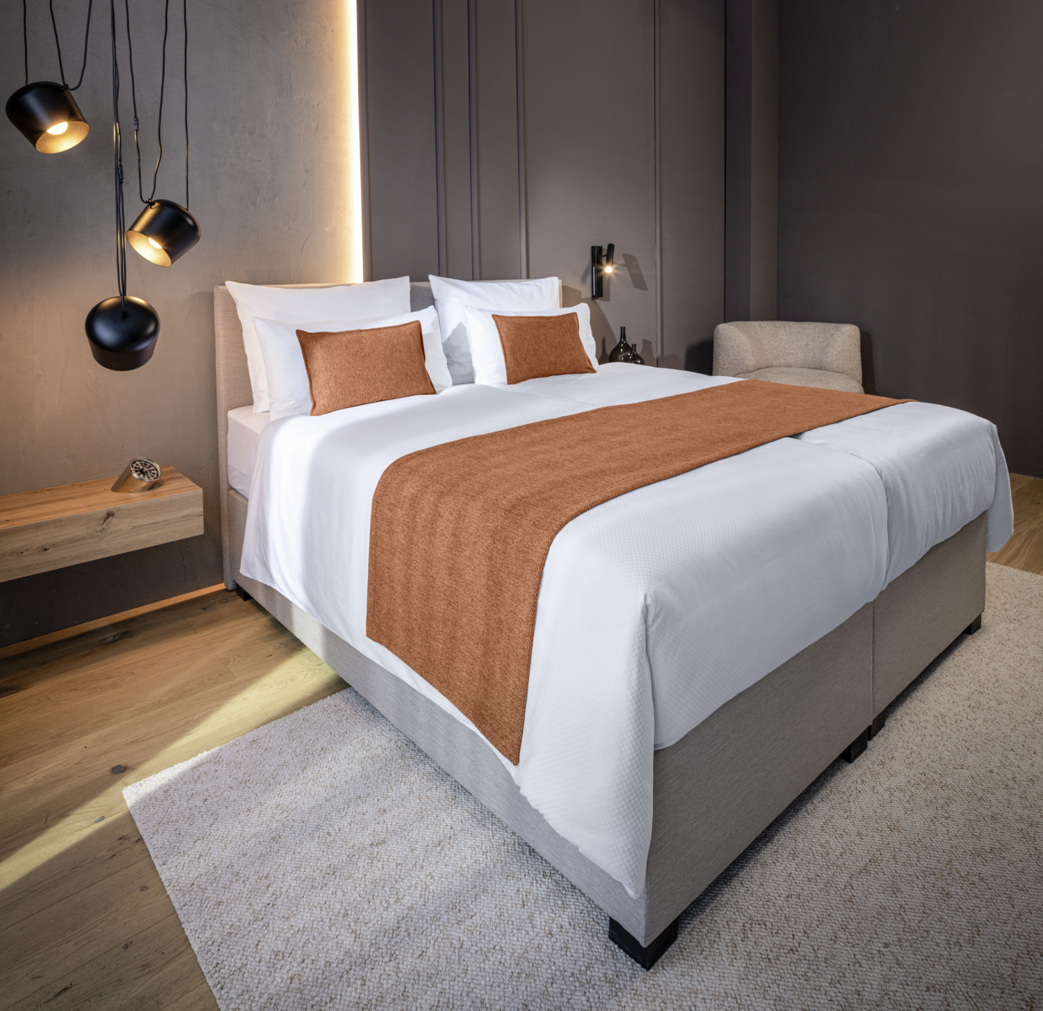 Decorative cushion cover Maella water-repellent