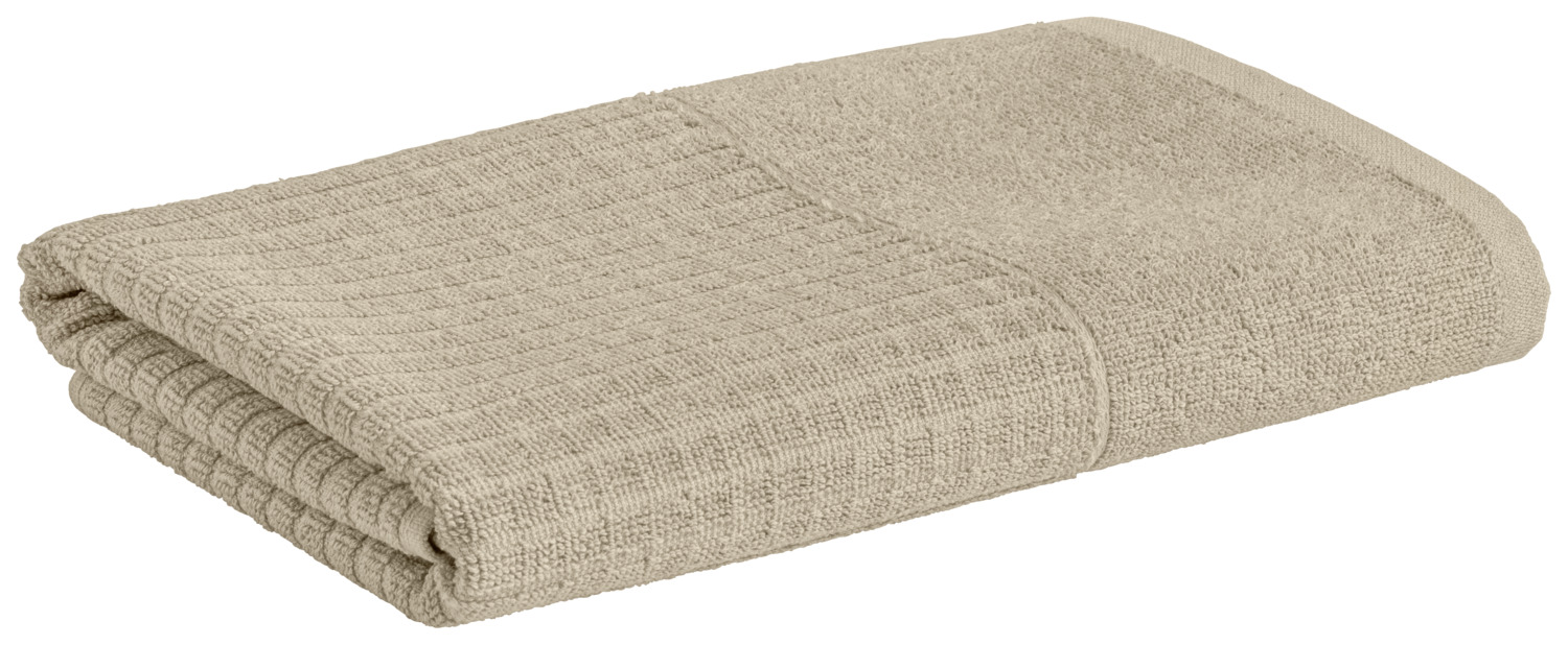 Sample hand towel Alassio with woven logo Tagline