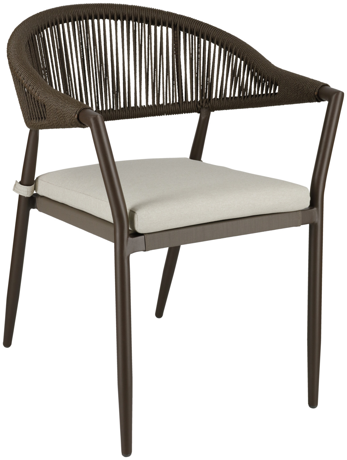 Outdoor chair Calero including seat cushion