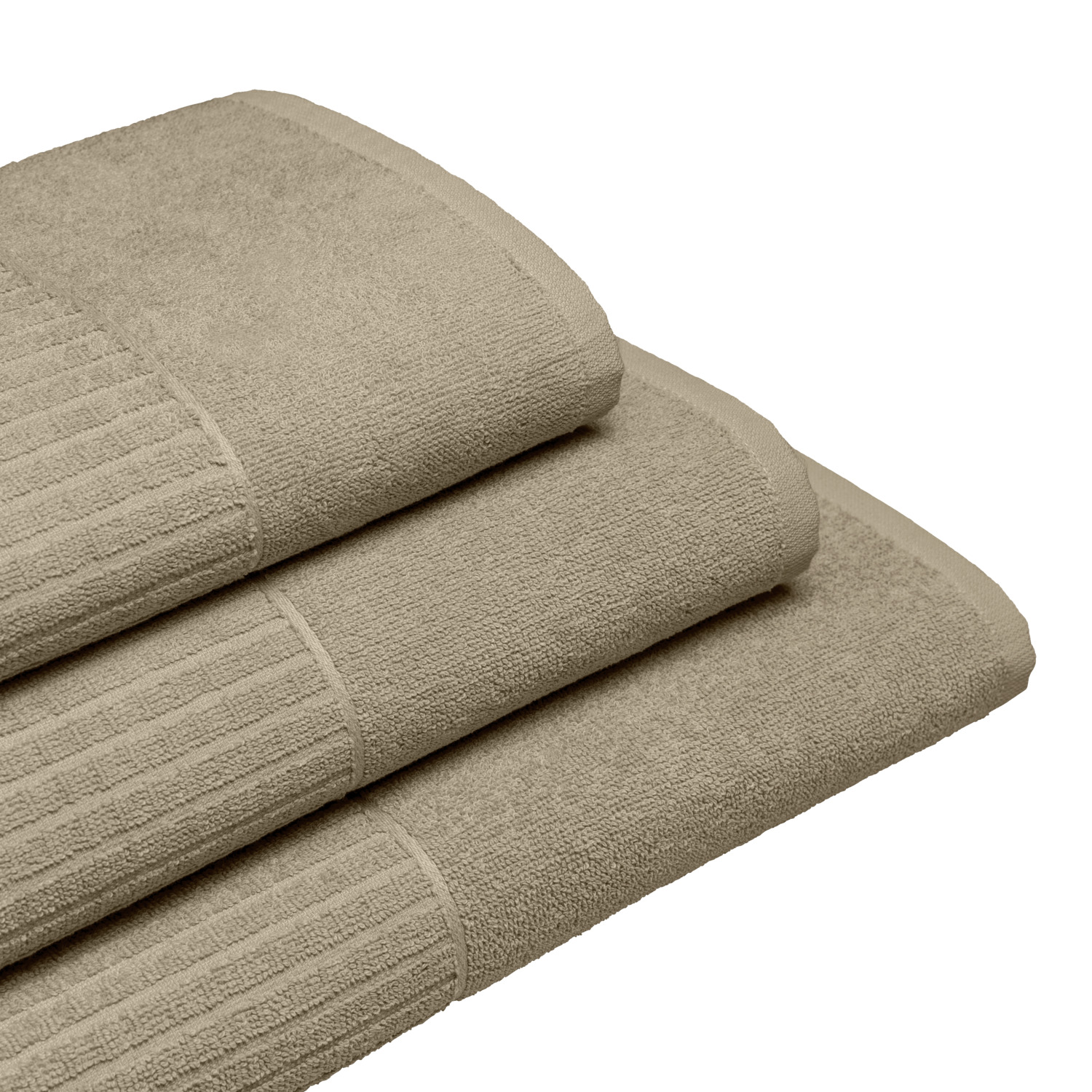 Sample hand towel Alassio with woven logo Tagline