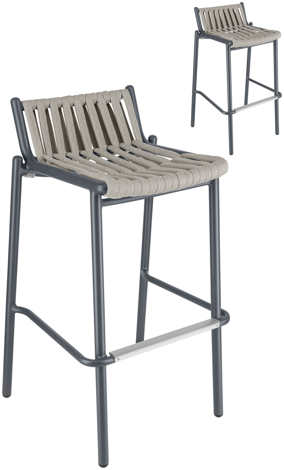 Outdoor bar chair Lumaro