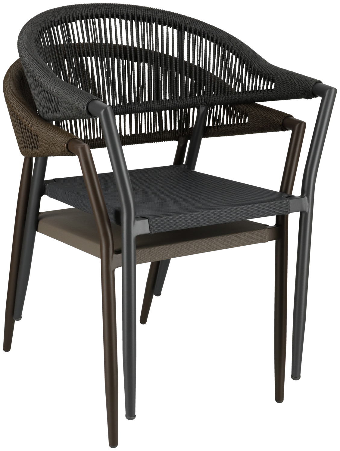 Outdoor chair Calero including seat cushion