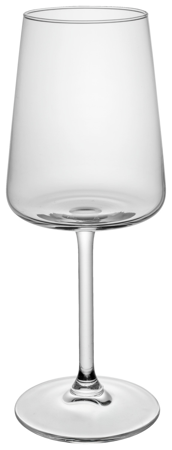 White wine glass Carlotta without filling line