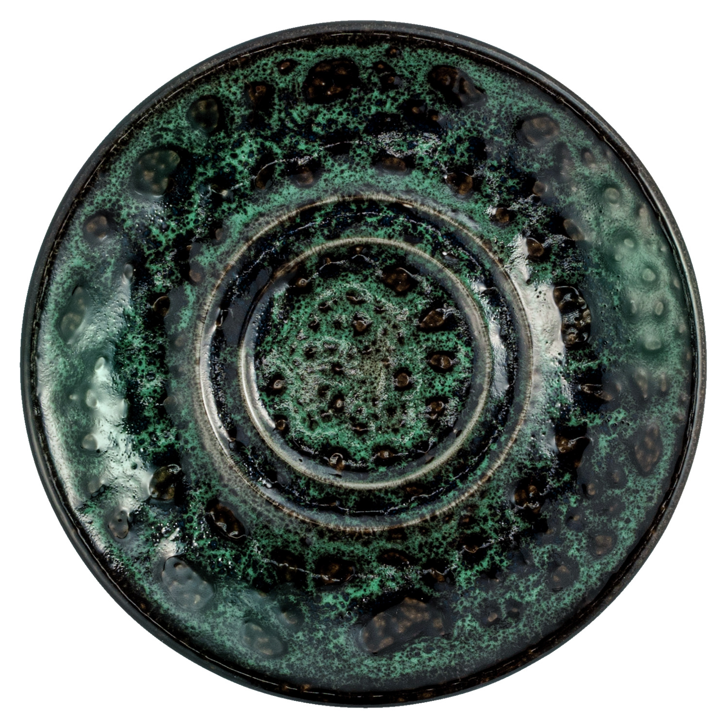 Combi saucer Black Reef porcelain