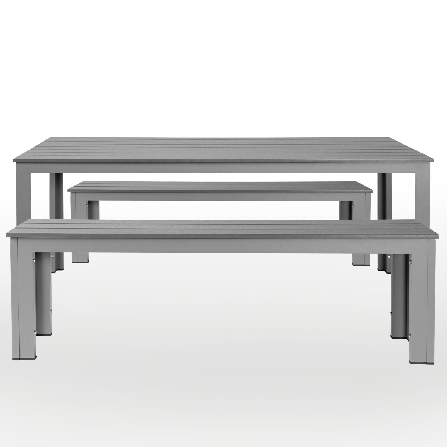 Outdoor seating group Lamero 3-piece with bench