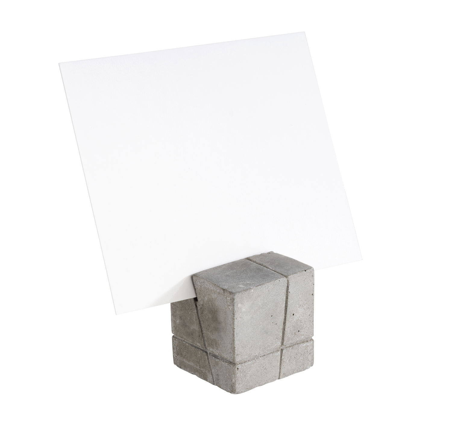 Card holder concrete