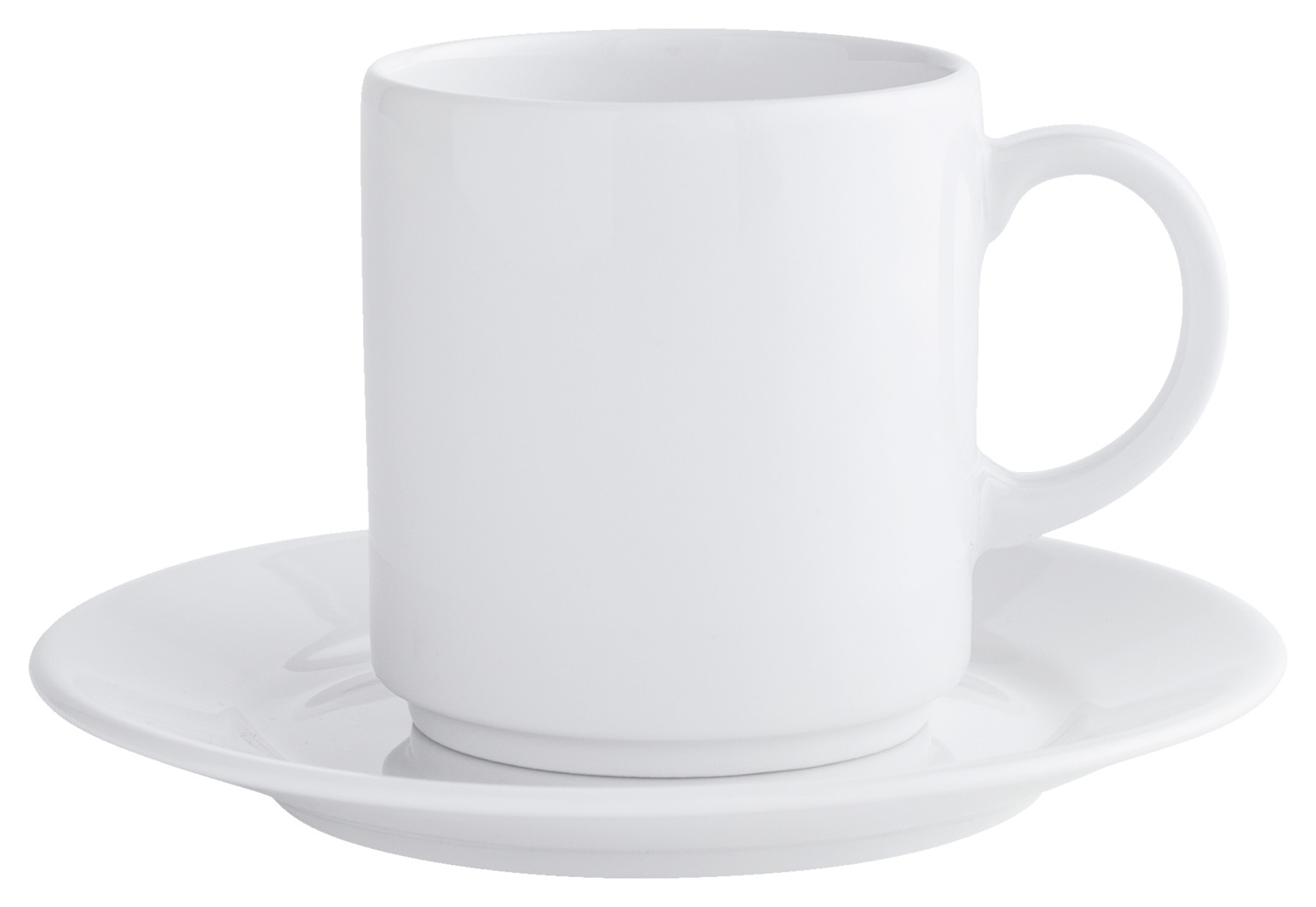 Coffee/mug/soup saucer Stackora