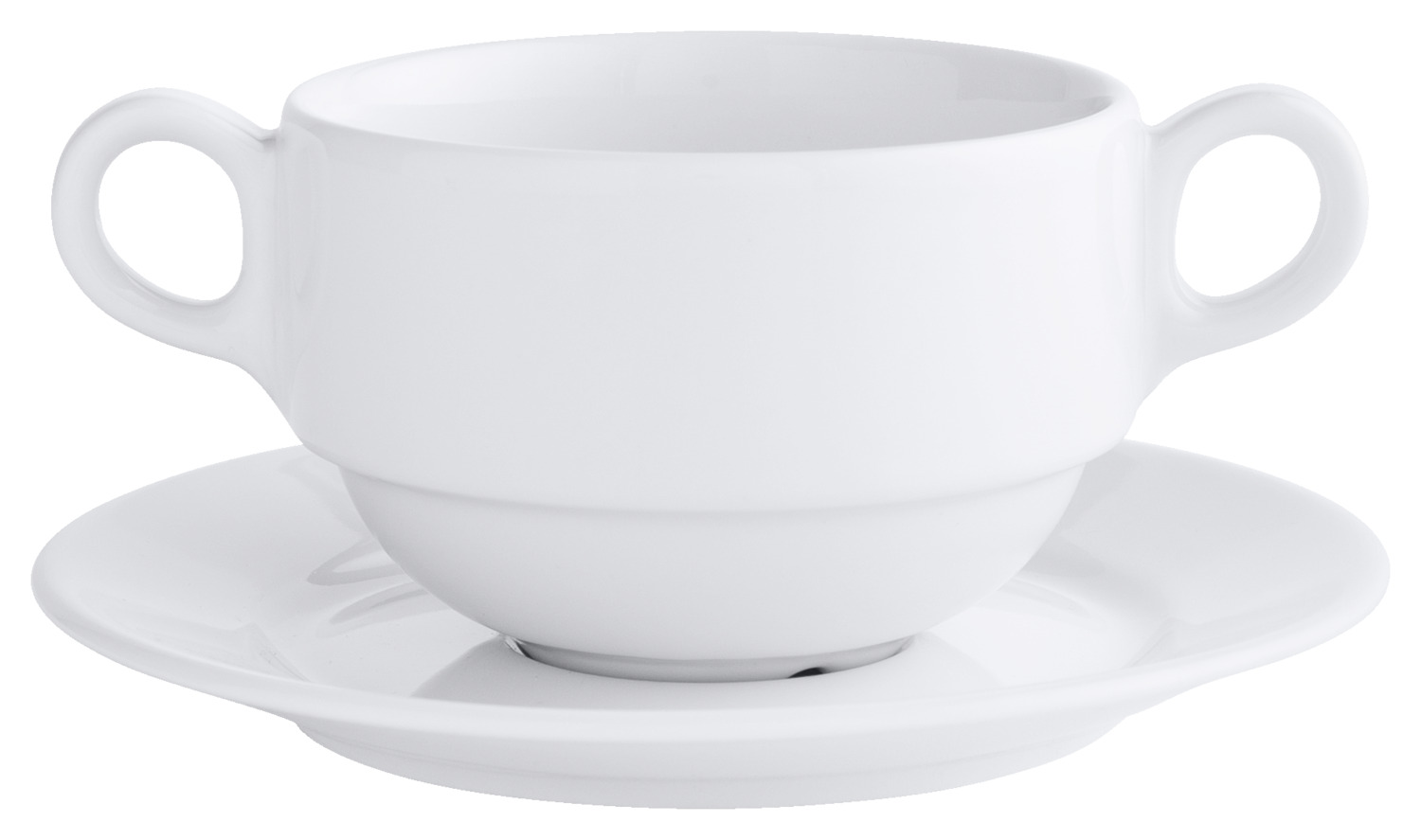 Coffee/mug/soup saucer Stackora