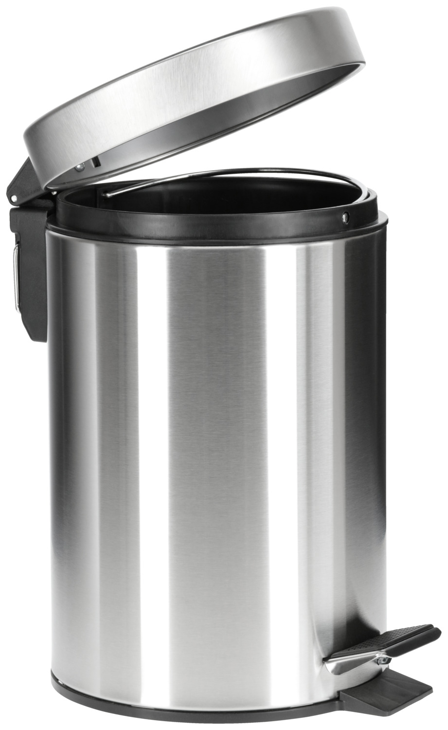 Hotel cosmetic bin Tropaz matt stainless steel