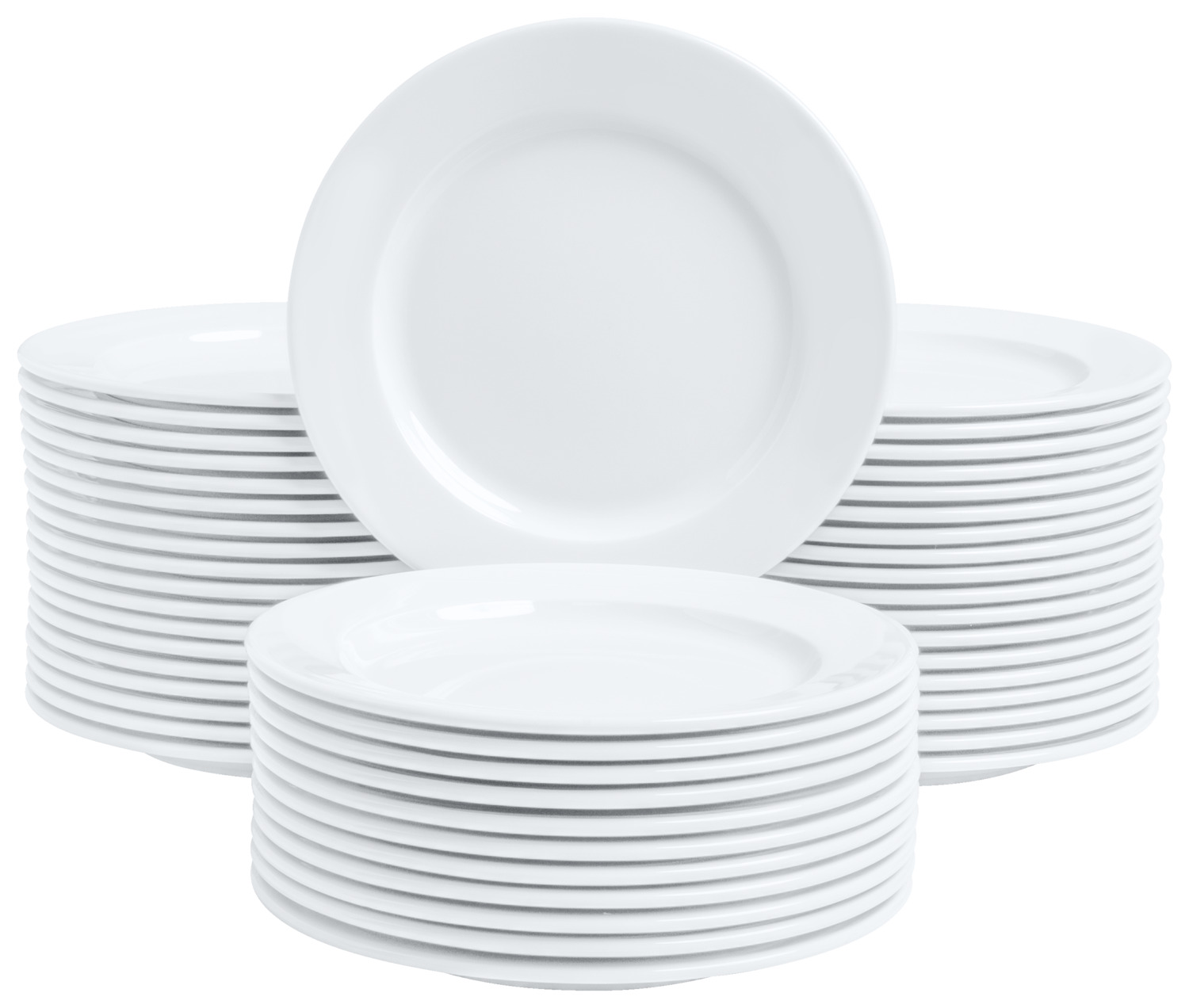Value pack flat plate Stackora 48-piece
