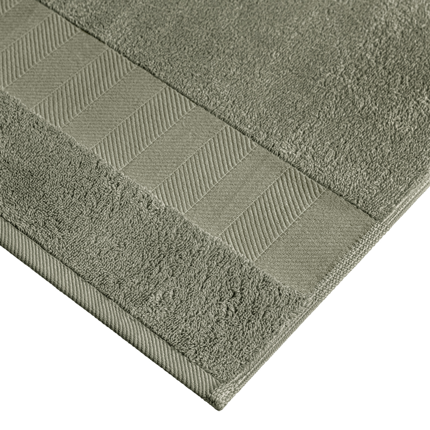 Shower towel Evora herringbone border
