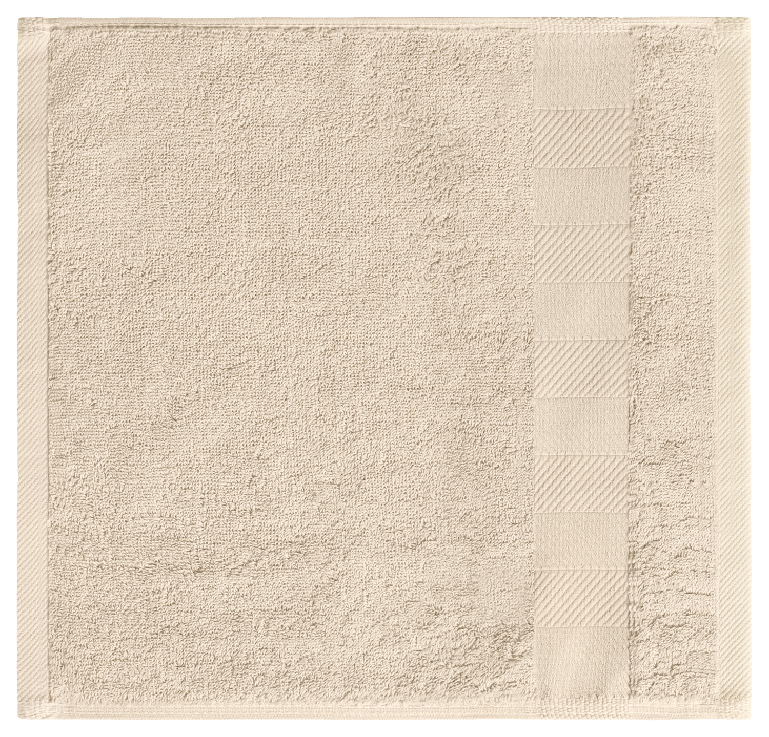 Face towel Evora herringbone border