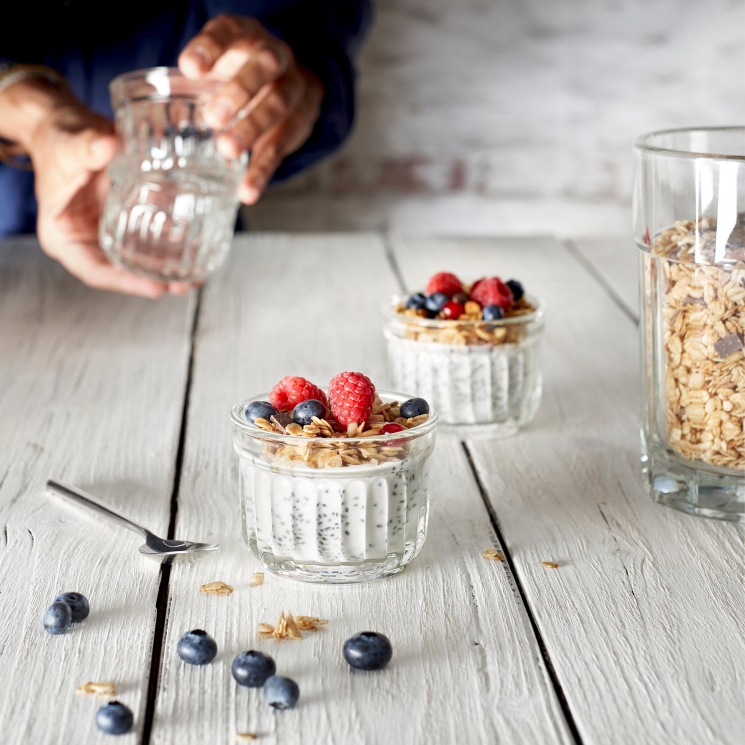 Mini glass Verrine Delice tempered